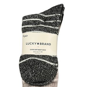 Lucky Brand Super Soft Boot Sock